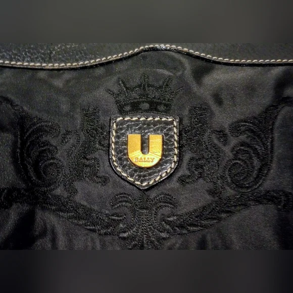 Bally "U Collection" Messenger Tote Bag - Picture 4 of 16